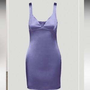 Aritzia Babaton lala dress purple